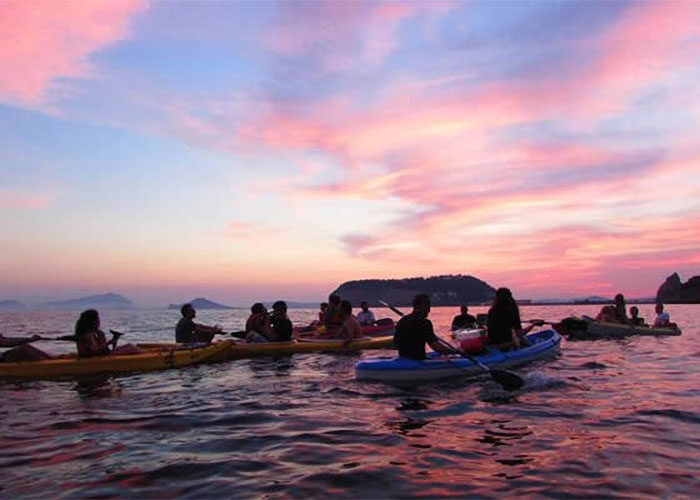 come to napoli kayak tour napoli